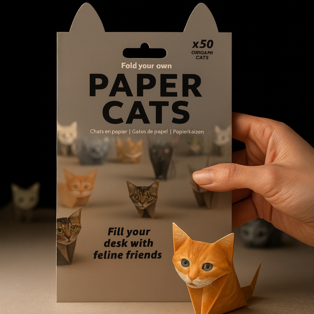 DIY Papierkatzen