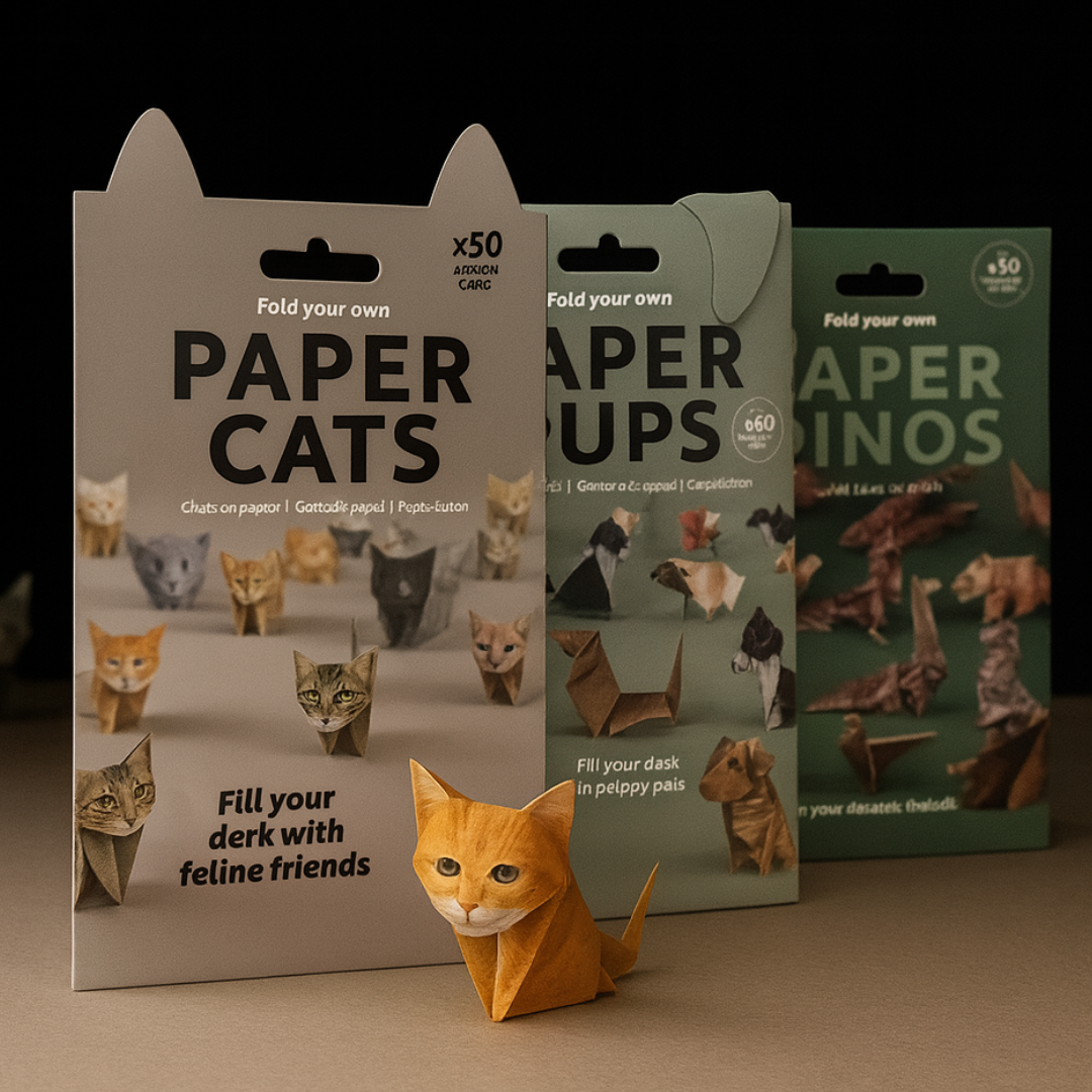DIY Papierkatzen