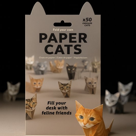 DIY Papierkatzen