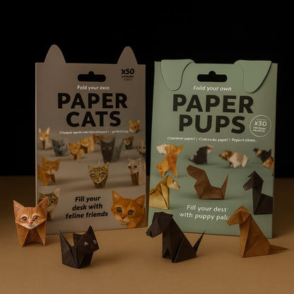 DIY Papierkatzen